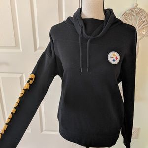Pittsburgh Steelers Cowl Neck Sweatshirt